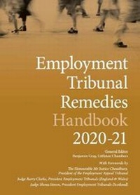 Abbildung von: Employment Tribunal Remedies Handbook 2020-21 - Bath Publishing Ltd