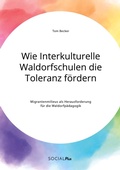 Cover: Wie Interkulturelle Waldorfschulen die Toleranz foerdern. Migrantenmilieus als Herausforderung fuer die Waldorfpaedagogik - Social Plus