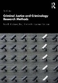 Cover: Criminal Justice and Criminology Research Methods - Routledge