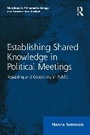 Cover: Establishing Shared Knowledge in Political Meetings - Taylor & Francis