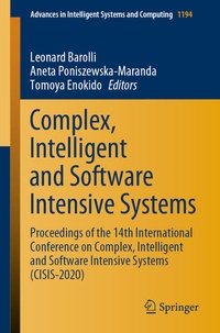 Enlarge image Cover: Complex, Intelligent and Software Intensive Systems - Springer