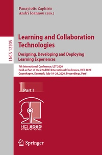 Abbildung von: Learning and Collaboration Technologies. Designing, Developing and Deploying Learning Experiences - Springer