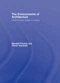 Cover: The Environments of Architecture - Taylor & Francis