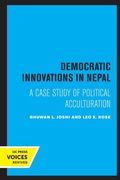 Cover: Democratic Innovations in Nepal - University of California Press