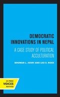 Cover: Democratic Innovations in Nepal - University of California Press