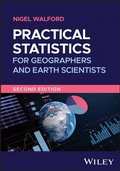 Cover: Practical Statistics for Geographers and Earth Scientists - Wiley-ISTE
