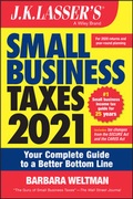 Cover: J.K. Lasser's Small Business Taxes 2021 - Wiley