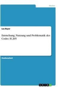 Abbildung von: Entstehung, Nutzung und Problematik des Codec H.265 - GRIN Verlag
