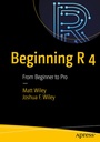 Cover: Beginning R 4 - APress