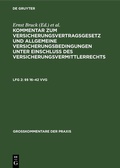 Cover: &sect;&sect; 16-42 VVG - De Gruyter
