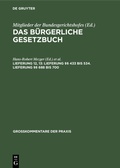 Abbildung von: Lieferung §§ 433 bis 534. Lieferung §§ 688 bis 700 - De Gruyter