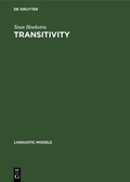 Cover: Transitivity - De Gruyter
