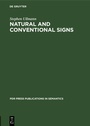 Cover: Natural and Conventional Signs - De Gruyter