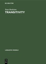 Cover: Transitivity - De Gruyter