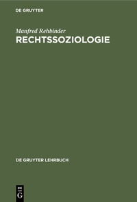 Abbildung von: Rechtssoziologie - De Gruyter