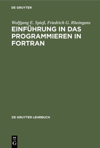 Abbildung von: Einführung in das Programmieren in FORTRAN - De Gruyter