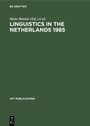 Cover: Linguistics in the Netherlands 1985 - De Gruyter