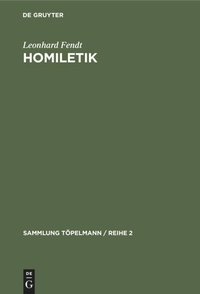 Enlarge image Cover: Homiletik - De Gruyter