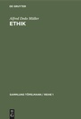 Cover: Ethik - De Gruyter