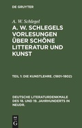 Cover: Die Kunstlehre. (1801-1802) - De Gruyter