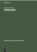 Cover: M&uuml;nchen - De Gruyter