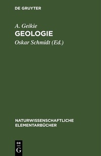 Abbildung von: Geologie - De Gruyter