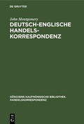 Cover: Deutsch-Englische Handelskorrespondenz - De Gruyter
