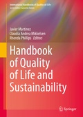 Cover: Handbook of Quality of Life and Sustainability - Springer
