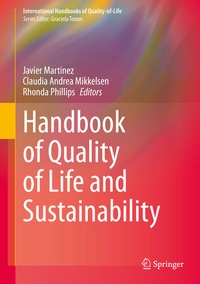 Abbildung von: Handbook of Quality of Life and Sustainability - Springer