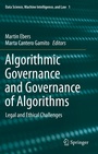 Cover: Algorithmic Governance and Governance of Algorithms - Springer