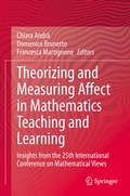 Cover: Theorizing and Measuring Affect in Mathematics Teaching and Learning - Springer