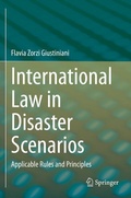 Cover: International Law in Disaster Scenarios - Springer