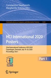 Abbildung von: HCI International 2020 - Posters - Springer