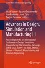 Cover: Advances in Design, Simulation and Manufacturing III - Springer