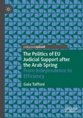 Cover: The Politics of EU Judicial Support after the Arab Spring - Palgrave Macmillan