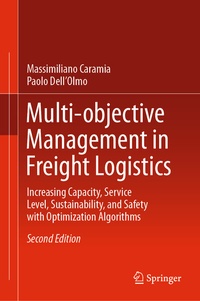 Enlarge image Cover: Multi-objective Management in Freight Logistics - Springer