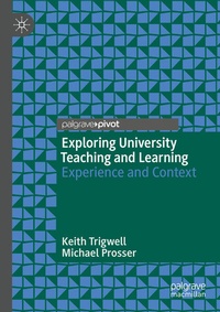 Enlarge image Cover: Exploring University Teaching and Learning - Palgrave Pivot