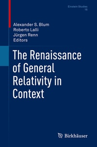 Abbildung von: The Renaissance of General Relativity in Context - Birkhäuser