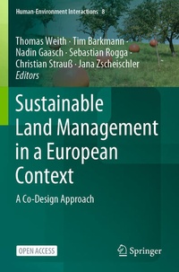 Enlarge image Cover: Sustainable Land Management in a European Context - Springer