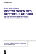 Cover: Poetologien des Rhythmus um 1800 - De Gruyter