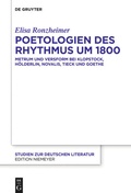 Cover: Poetologien des Rhythmus um 1800 - De Gruyter