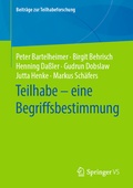 Cover: Teilhabe - eine Begriffsbestimmung - Springer VS