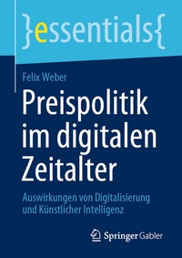 Abbildung von: Preispolitik im digitalen Zeitalter - Springer Gabler