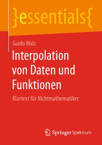 Abbildung von: Interpolation von Daten und Funktionen - Springer Spektrum