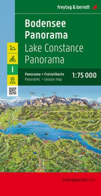 Abbildung von: Bodensee Panorama, Freizeitkarte 1:75.000 - Freytag-Berndt und ARTARIA