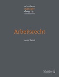 Cover: Arbeitsrecht - Schulthess Juristische Medien