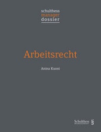 Abbildung von: Arbeitsrecht - Schulthess Juristische Medien