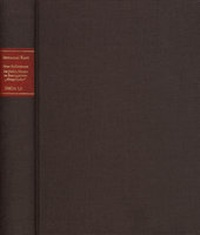 Abbildung von: Forschungen und Materialien zur deutschen Aufklärung / Abteilung I: Texte zur Philosophie der deutschen Aufklärung. Immanuel Kant: Neue Reflexionen. Die frühen Notate zu Baumgartens >Metaphysica< - frommann-holzboog