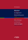 Cover: W&ouml;rterbuch der allgemeinen Wissenschaftssprache - Deutscher Hochschulverband