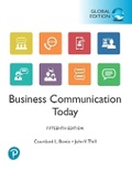 Cover: Business Communication Today, Global Edition - Pearson Education Limited